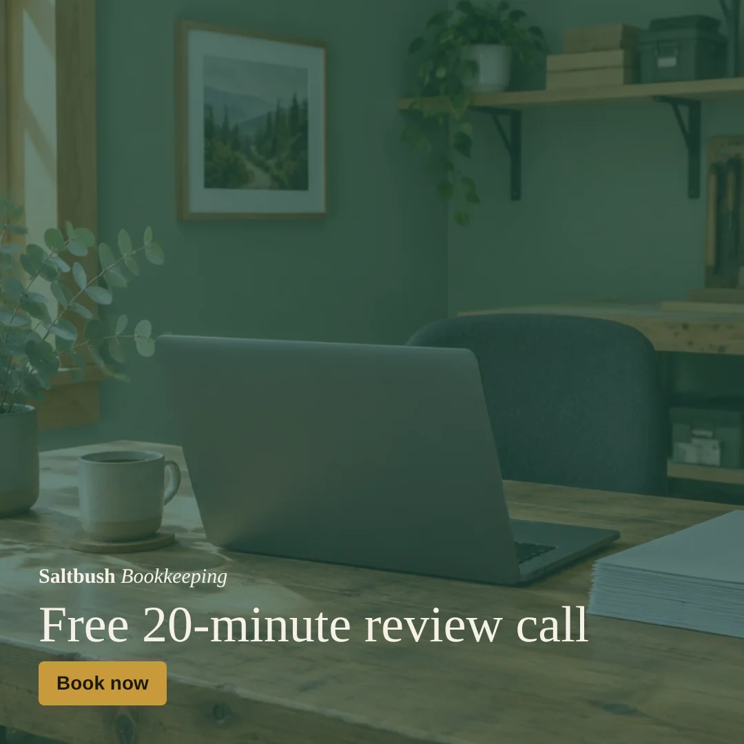 Square social graphic: Free 20-minute review call, Book now